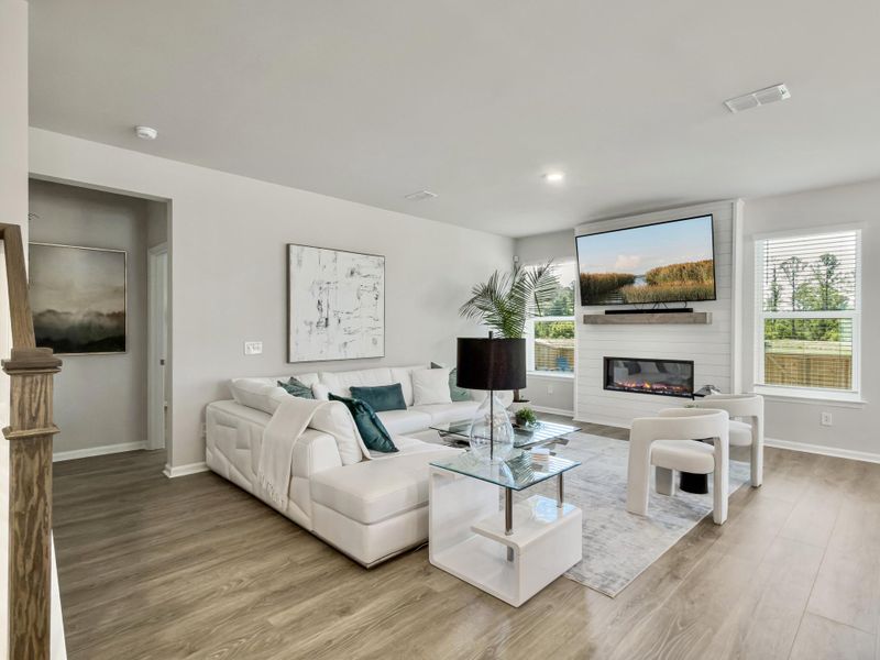 Furnished interior view inside a new home in The Groves of Berkeley, Moncks Corner (Image 12).