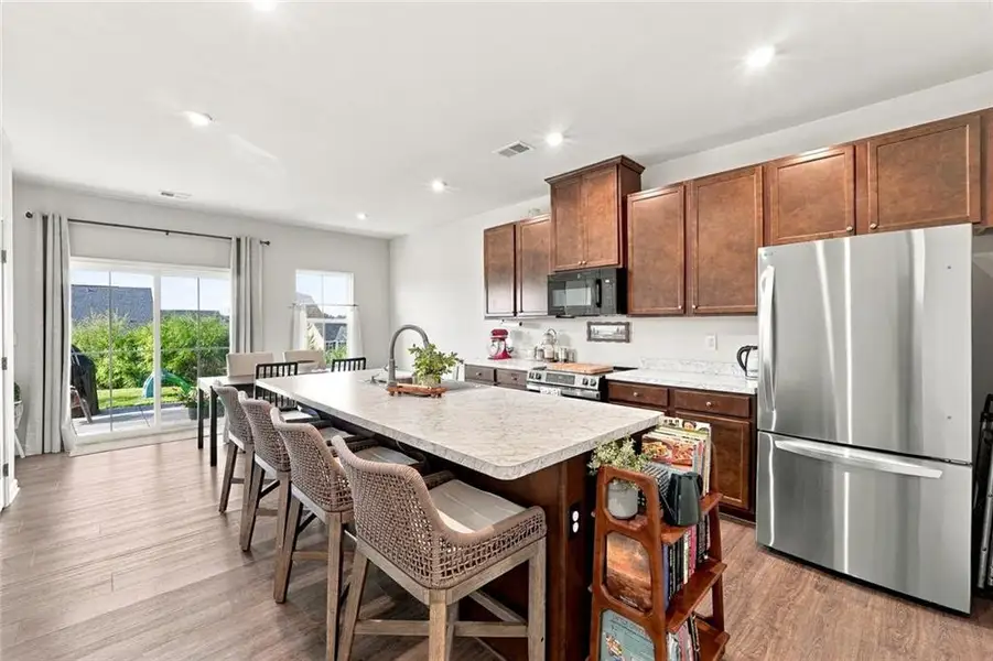 Furnished interior view inside a new home in , Hoschton (Image 21).