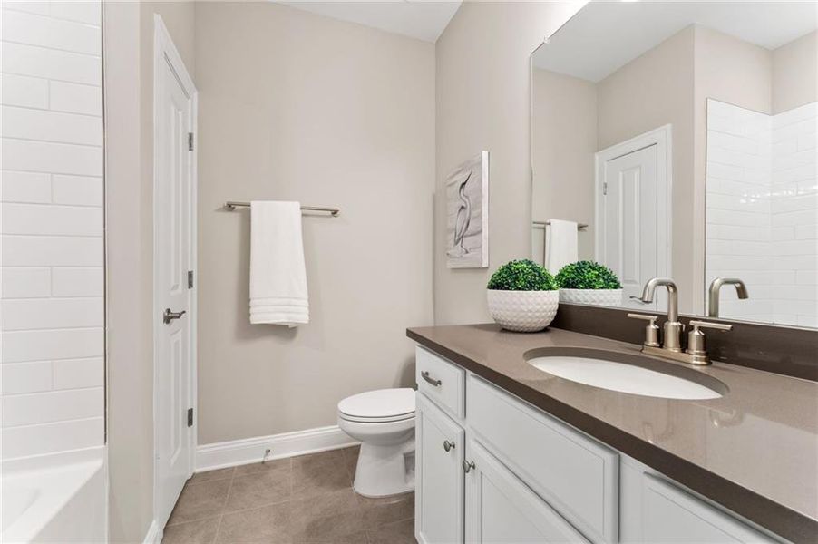 Furnished interior view inside a new home in The Courtyards at Redbud Lane, Canton (Image 14).