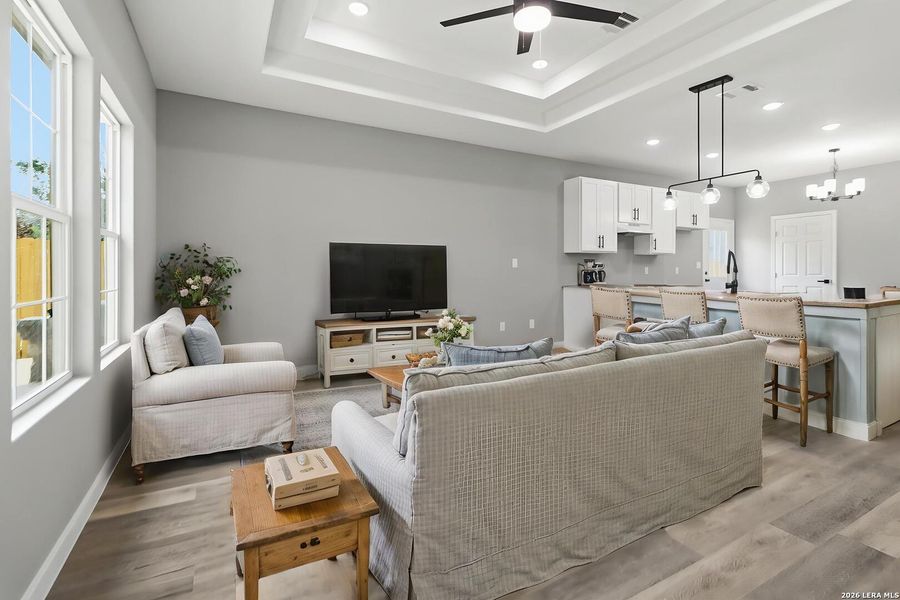 Furnished interior view inside a new home in , San Antonio (Image 6).