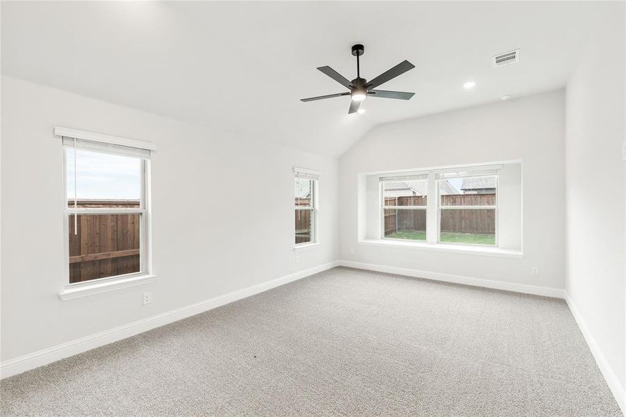 Spacious, unfurnished interior of a new home in Waterscape Classic 50s, Royse City (Image 29). Spacious, unfurnished interior of a new home in Waterscape Classic 50s, Royse City (Image 29).