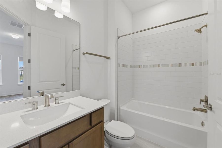 Furnished interior view inside a new home in Waterset, Apollo Beach (Image 17).