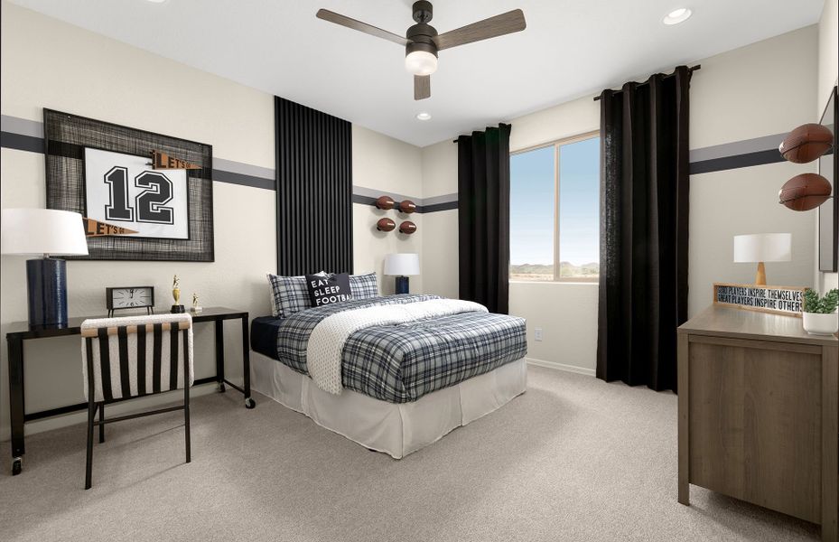 Representative furnished interior of a home built from the Messina by Pulte Homes in Upper Canyon, Phoenix (Image 10).