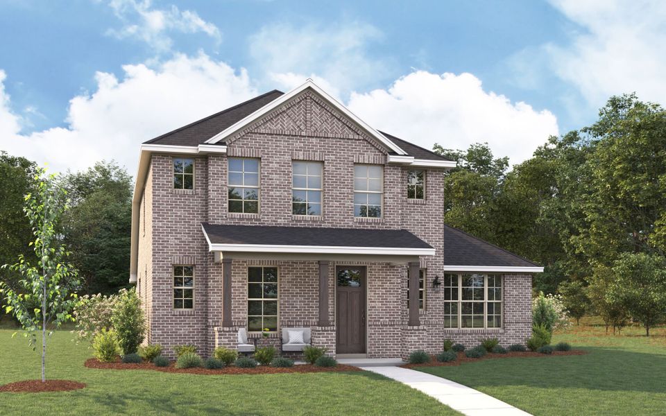 The Granbury - Hill Country Elevation The Granbury - Hill Country Elevation
