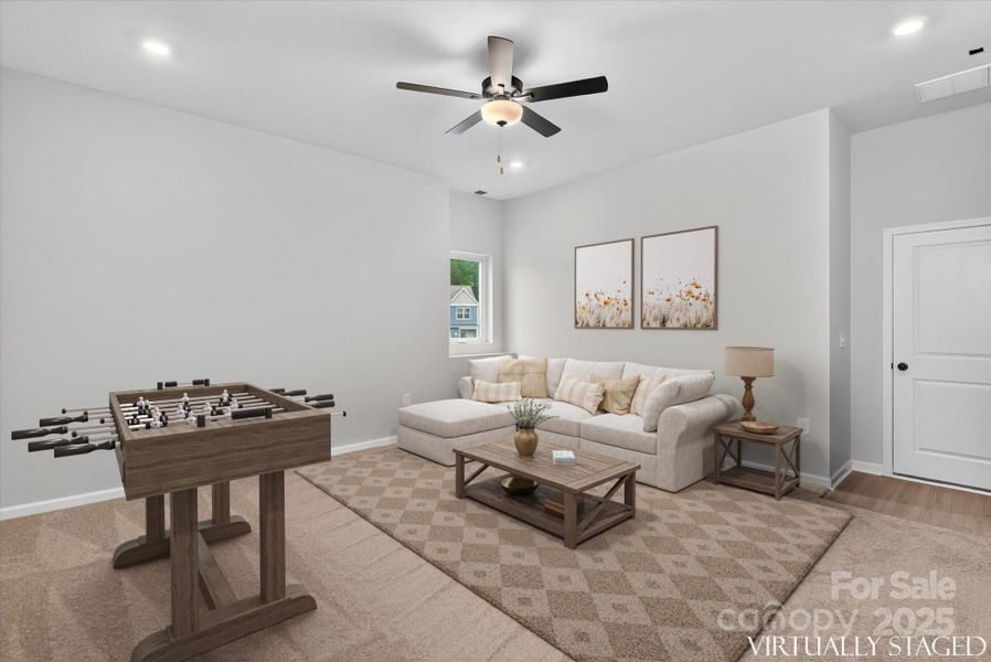 Furnished interior view inside a new home in Rhyne Court, Gastonia (Image 16).