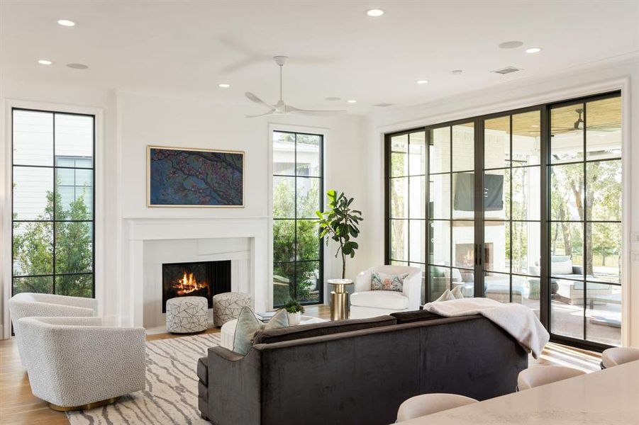 Furnished interior view inside a new home in , Malakoff (Image 7). Furnished interior view inside a new home in , Malakoff (Image 7).