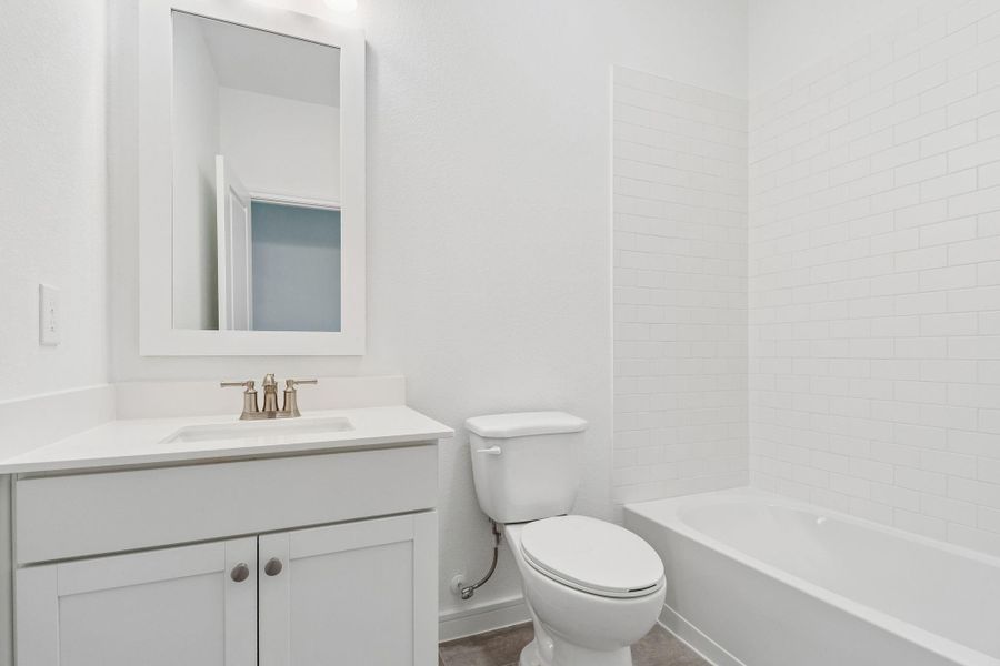 Hall bath
