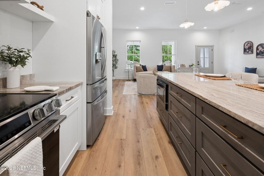 Furnished interior view inside a new home in , Starke (Image 35).