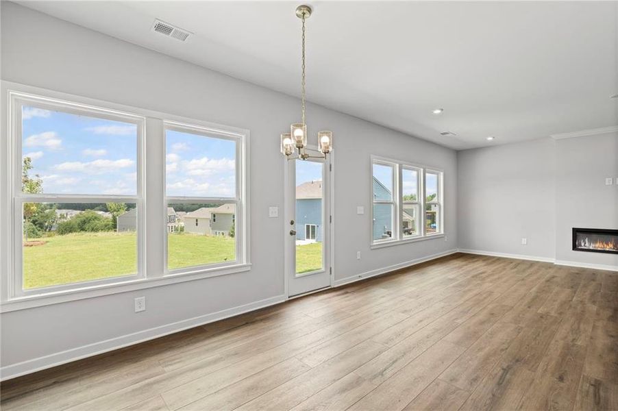 Spacious, unfurnished interior of a new home in Crossvine Estates, Braselton (Image 20).