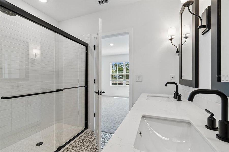 Furnished interior view inside a new home in Aspire at The Pines, Dunnellon (Image 4).