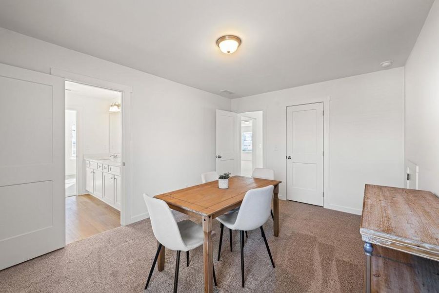 Furnished interior view inside a new home in Sutton's Landing, Statham (Image 41).