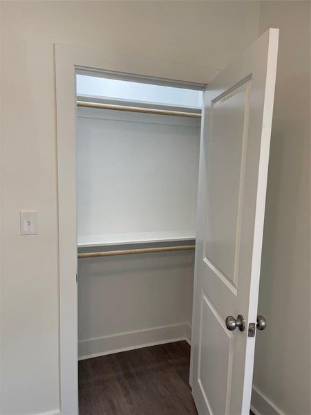 View of closet