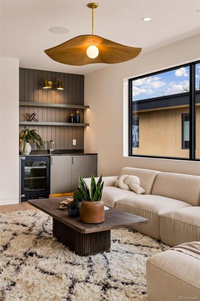 Furnished interior view inside a new home in , Denver (Image 26).