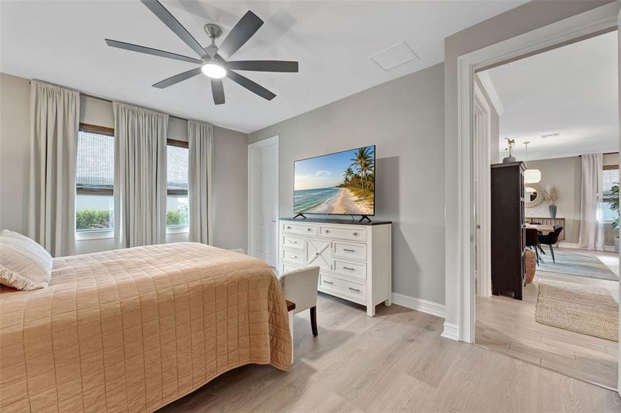 Furnished interior view inside a new home in , North Fort Myers (Image 19).