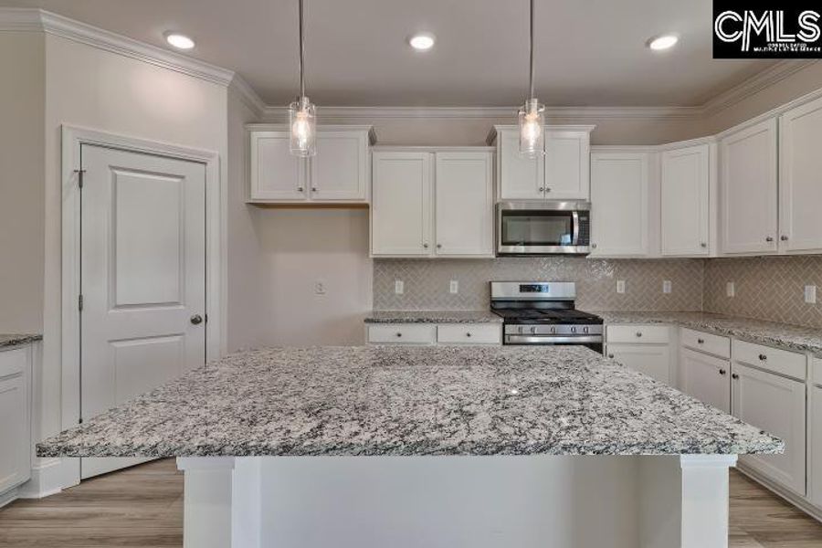 Furnished interior view inside a new home in Cottages at Roofs Pond, West Columbia (Image 4).
