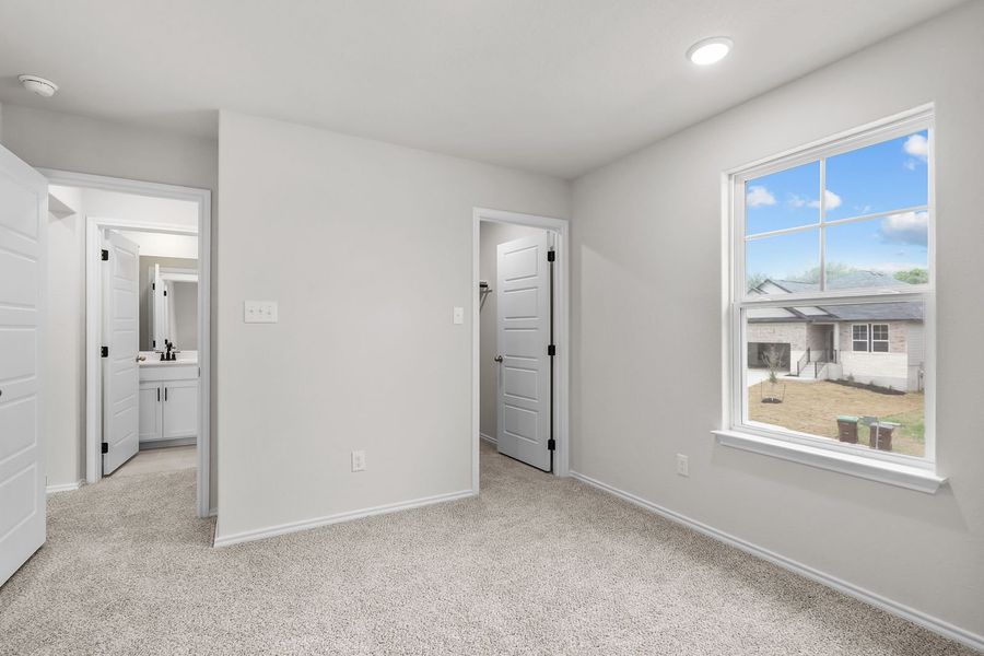 Representative unfurnished interior of a home built from the The Sequoia A by Davidson Homes LLC in Hickory Ridge, Elmendorf (Image 30).