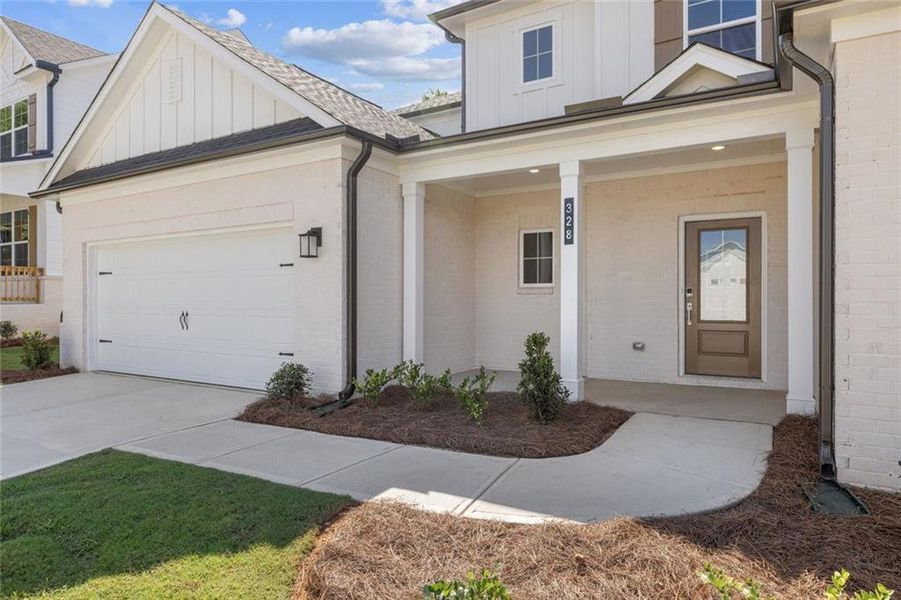 Exterior details and patio area of a home in Brookshire Manor, Canton (Image 22).