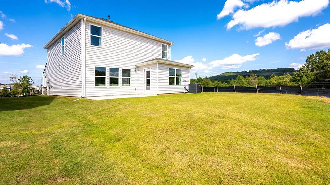 Representative exterior photo of a completed home built from the Darwin by D.R. Horton in Evergreen Landing, Rossville, GA (Image 26).