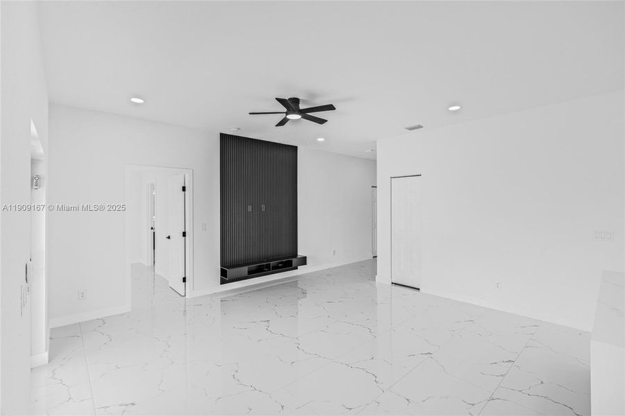 Spacious, unfurnished interior of a new home in , Cape Coral (Image 37). Spacious, unfurnished interior of a new home in , Cape Coral (Image 37).