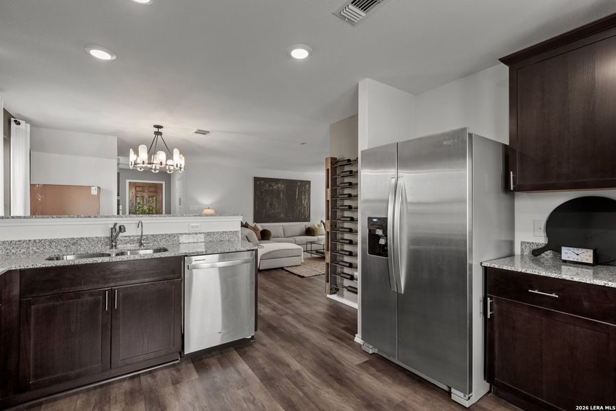 Furnished interior view inside a new home in Dove Song, Marion (Image 10).