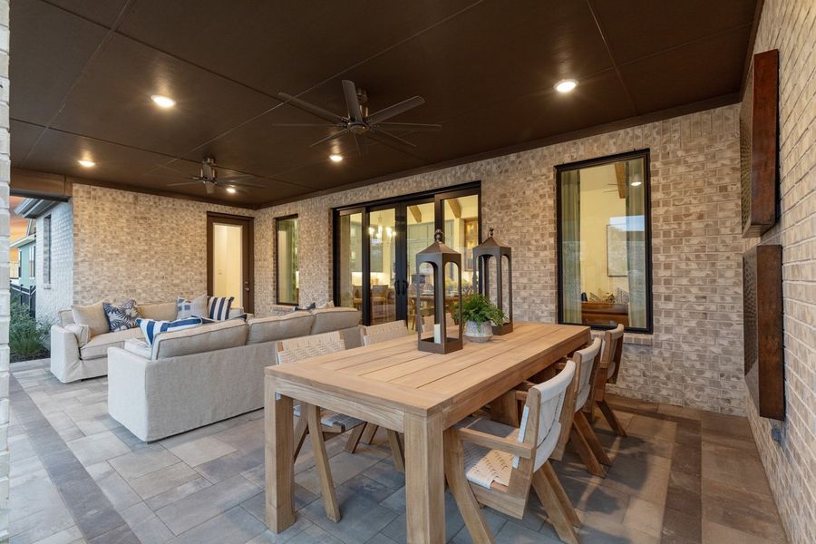 Representative Patio - some options shown Representative Patio - some options shown