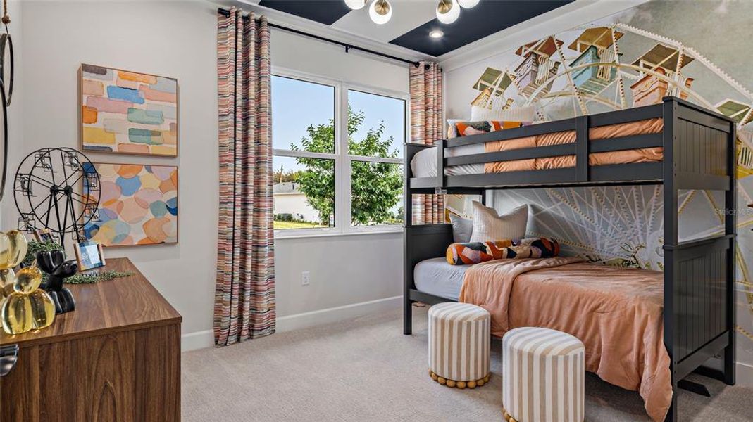 Furnished interior view inside a new home in Cresswind at Hammock Oaks, Lady Lake (Image 7).
