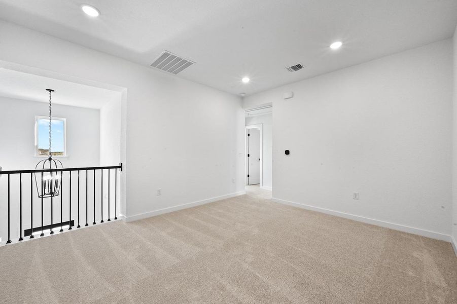 Spacious, unfurnished interior of a new home in Easton Park, Austin (Image 24).