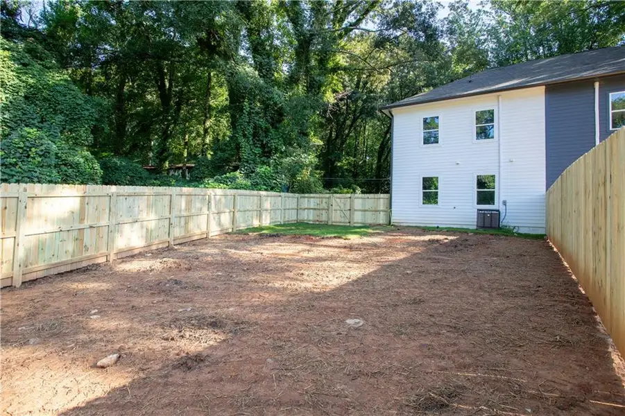 Exterior details and patio area of a home in , Atlanta (Image 4).