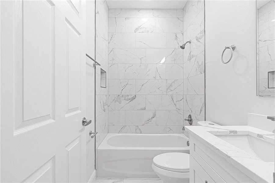 Furnished interior view inside a new home in , Summerfield (Image 7).