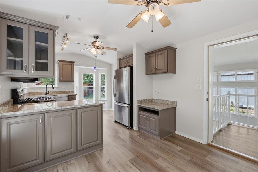 Furnished interior view inside a new home in , Yantis (Image 8).