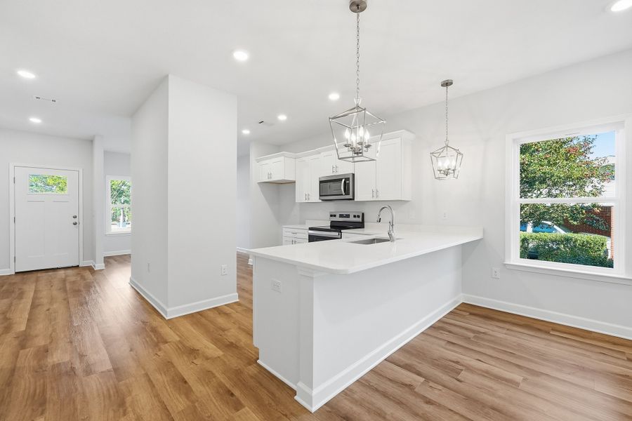 Furnished interior view inside a new home in , Crestview (Image 9).