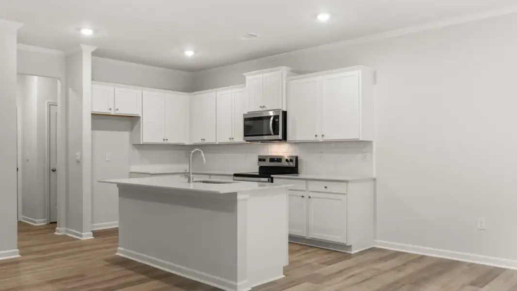 Furnished interior view inside a new home in Pointe Park, Union City (Image 4).