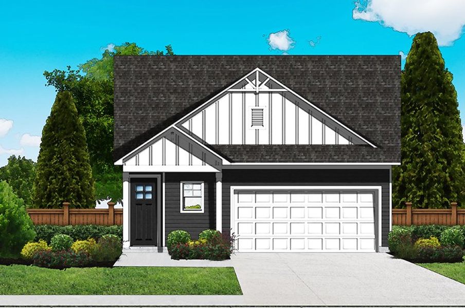 Elevation C - Opt. Door Elevation C - Opt. Door