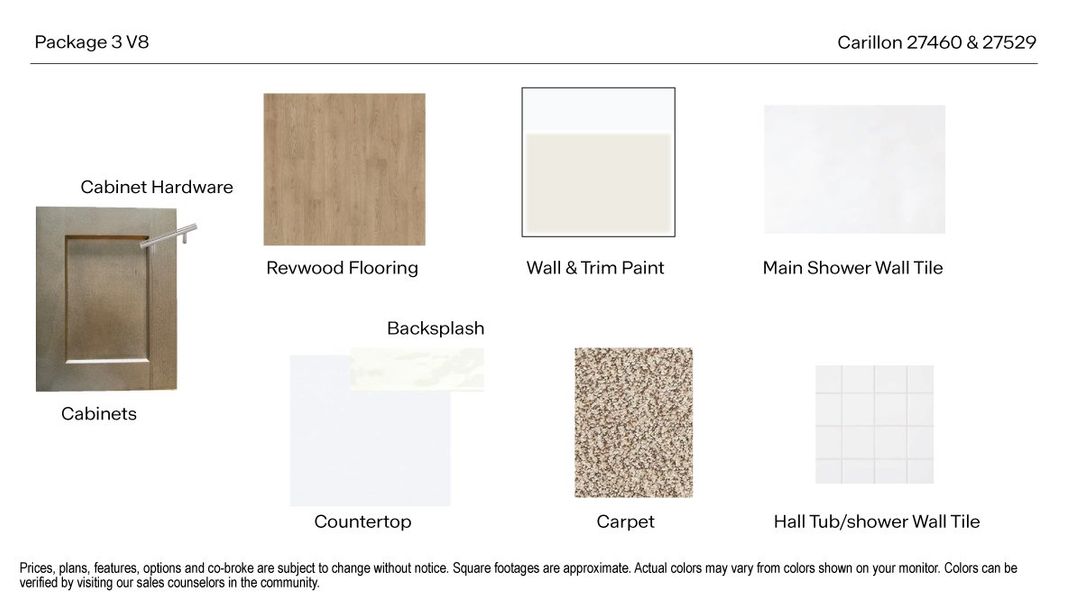 Materials commonly used for homes built from the The Justin by D.R. Horton in Carillon, Manor (Image 8).