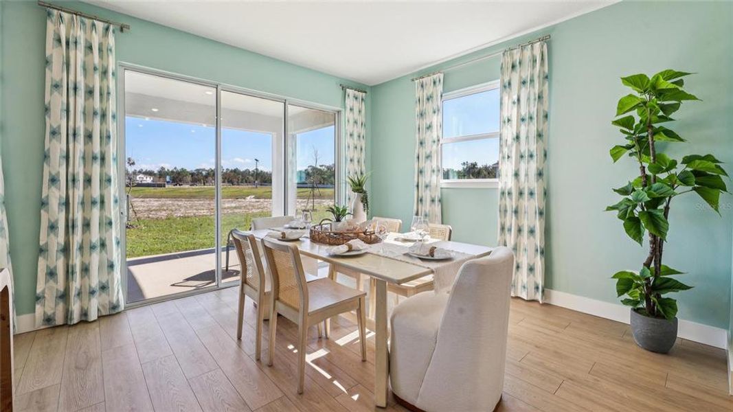 Furnished interior view inside a new home in Briarwood, Alachua (Image 15).