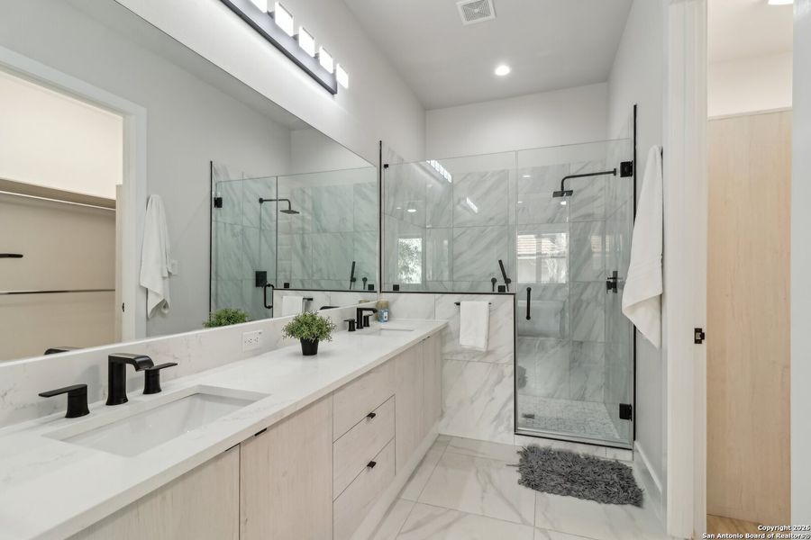 Furnished interior view inside a new home in , San Antonio (Image 8).