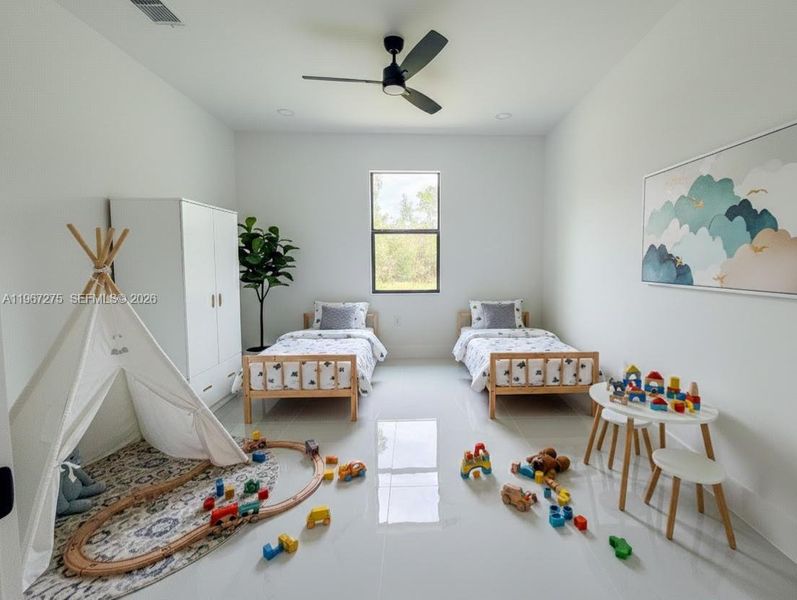 Furnished interior view inside a new home in , Lehigh Acres (Image 6).