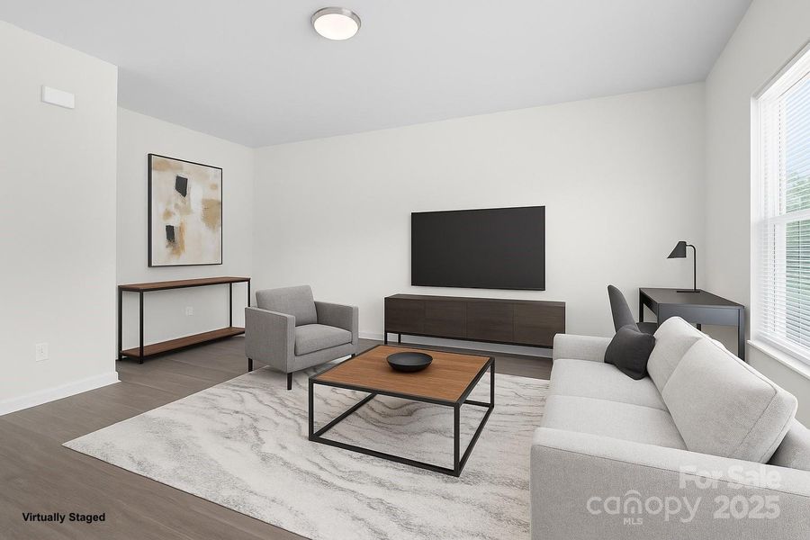 Furnished interior view inside a new home in , Statesville (Image 7). Furnished interior view inside a new home in , Statesville (Image 7).