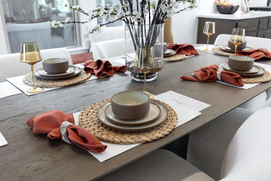 Representative Dining Room - some options shown Representative Dining Room - some options shown