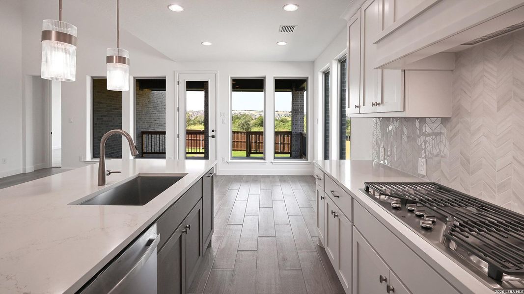 Furnished interior view inside a new home in Homestead, Schertz (Image 11).