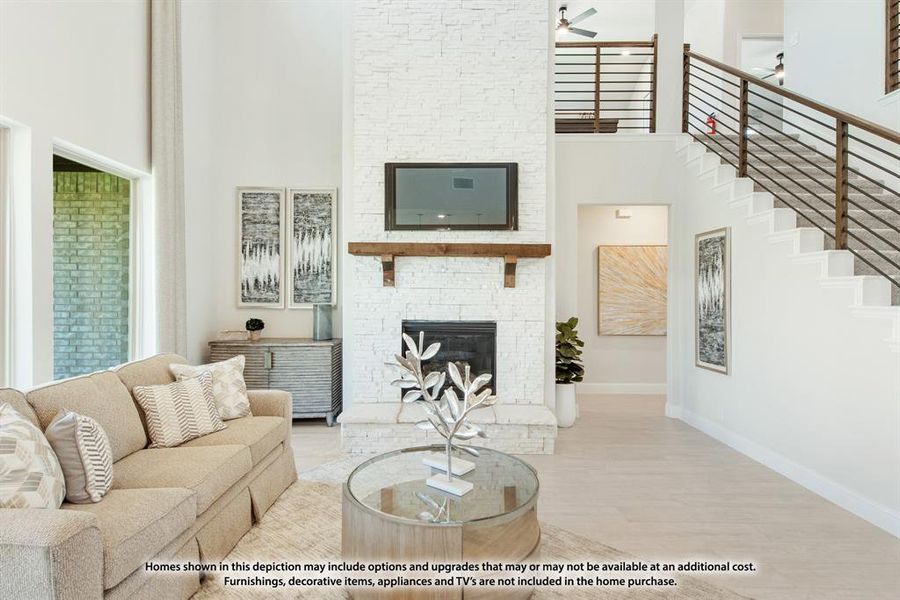 Furnished interior view inside a new home in Devonshire, Forney (Image 27).