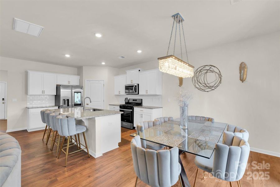 Furnished interior view inside a new home in , Simpsonville (Image 7).