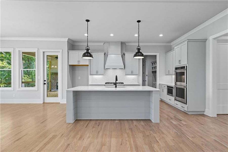 Furnished interior view inside a new home in , Canton (Image 13).