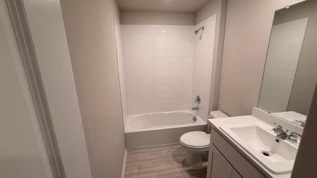 Furnished interior view inside a new home in Rosewood at Beltmill, Fort Worth (Image 7).