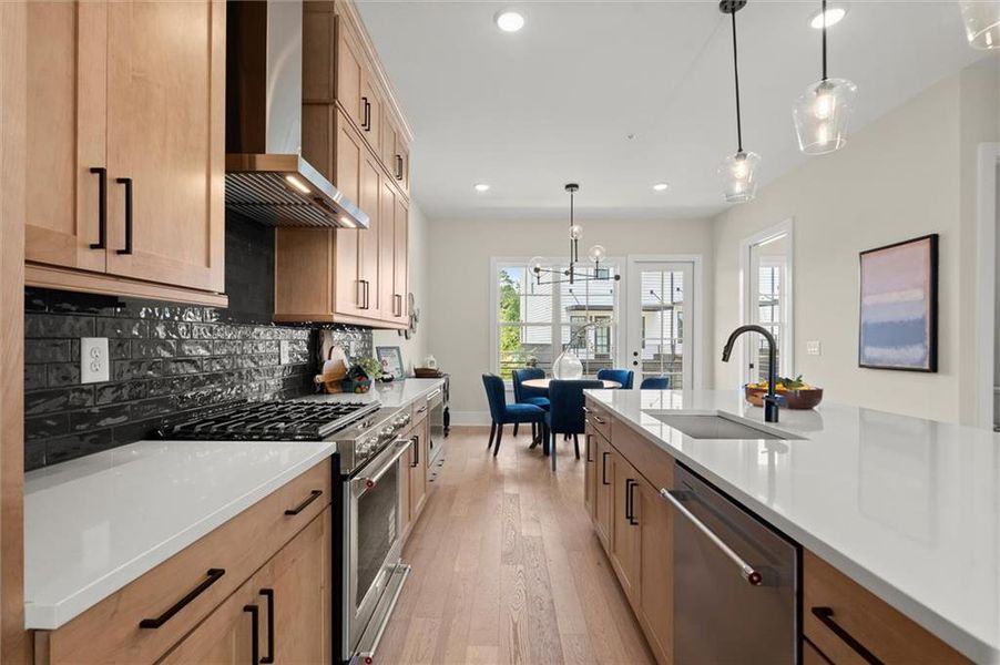 Furnished interior view inside a new home in The Gathering – Alpharetta, Alpharetta (Image 36).
