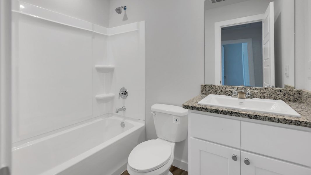 Furnished interior view inside a new home in Everest Heights, Lubbock (Image 10). Furnished interior view inside a new home in Everest Heights, Lubbock (Image 10).