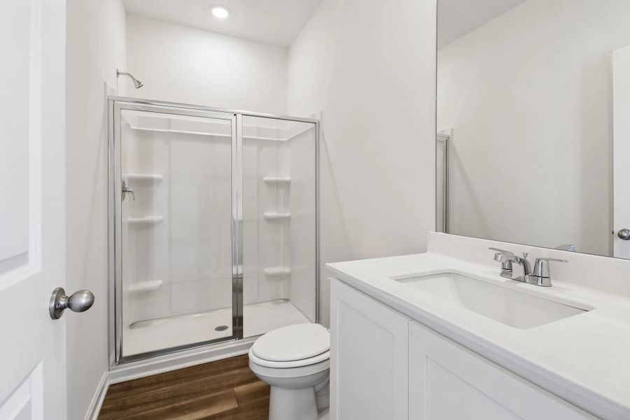 Representative furnished interior of a home built from the Larissa by Starlight Homes in Crescent Pointe, Carrollton (Image 12).