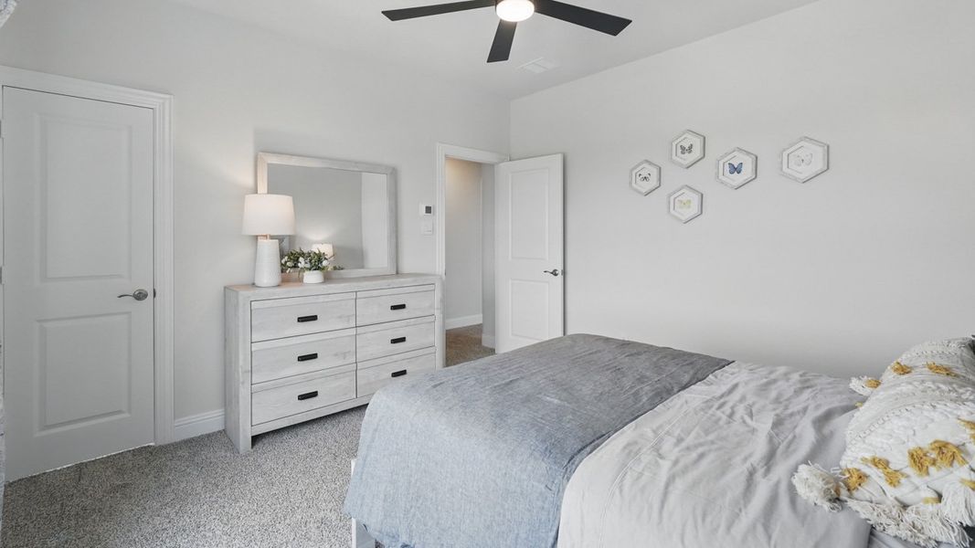 Furnished interior view inside a new home in Clearview Ranch, Royse City (Image 27). Furnished interior view inside a new home in Clearview Ranch, Royse City (Image 27).