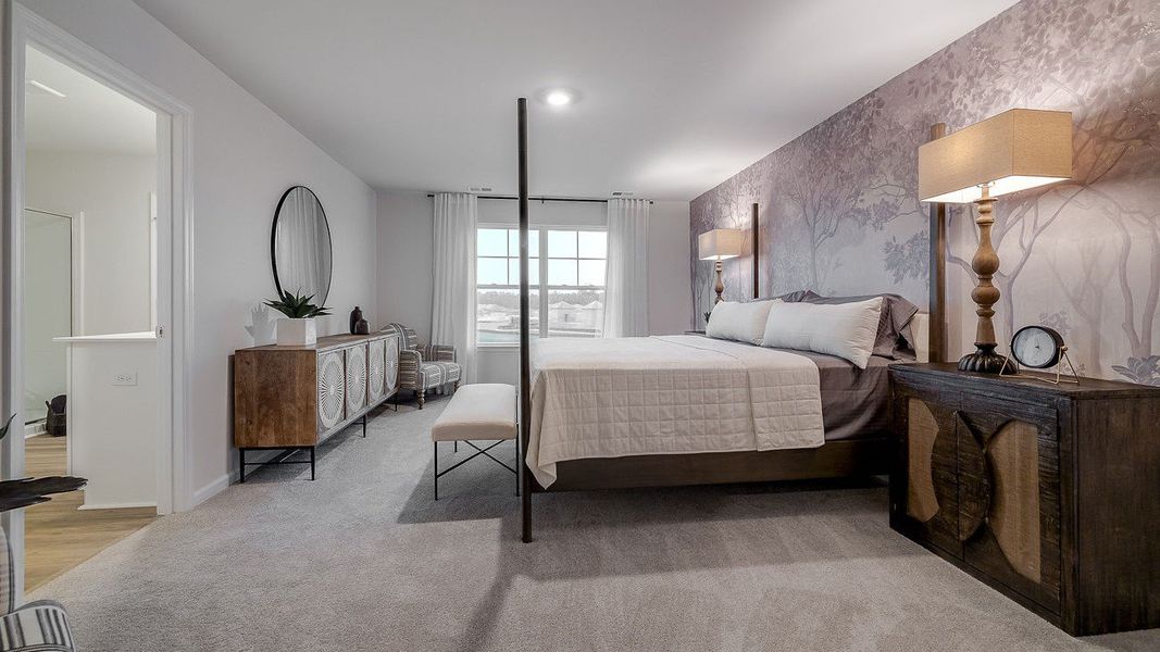 Furnished interior view inside a new home in Cypress Landing, Hardeeville (Image 15).