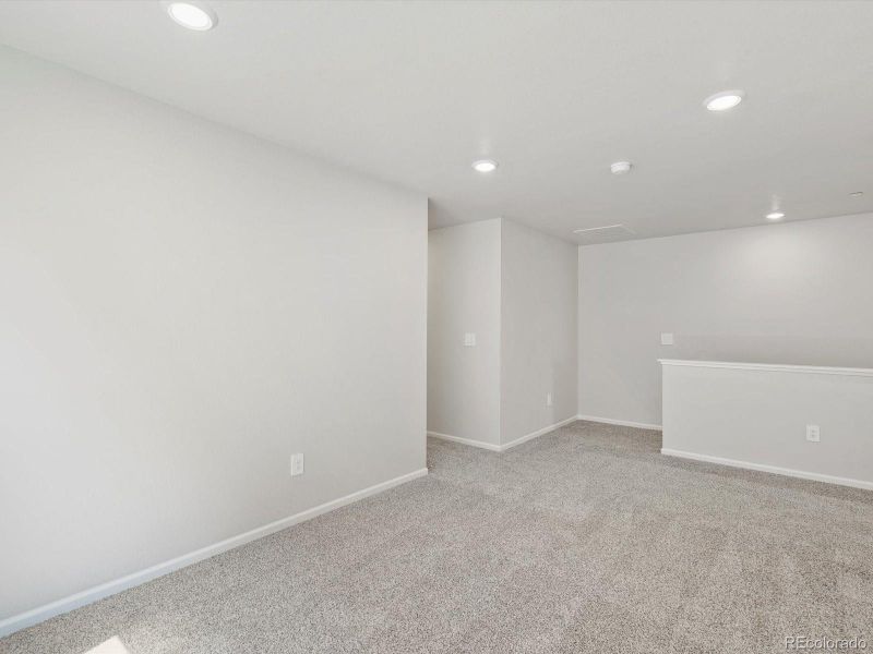 Spacious, unfurnished interior of a new home in Poudre Heights: The Meadow Collection, Windsor (Image 9). Spacious, unfurnished interior of a new home in Poudre Heights: The Meadow Collection, Windsor (Image 9).